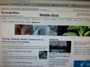 New York Times Headlines - Middle East